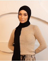 Mod Squad - Luxe Jersey Hijab- Midnight