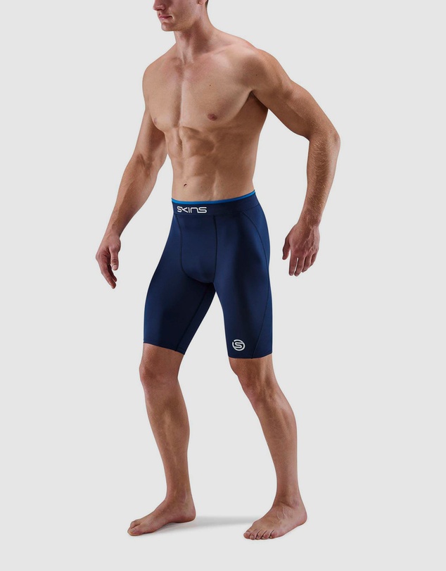 SKINS - SERIES-1 Compression Double Waist Half Tights - Men's