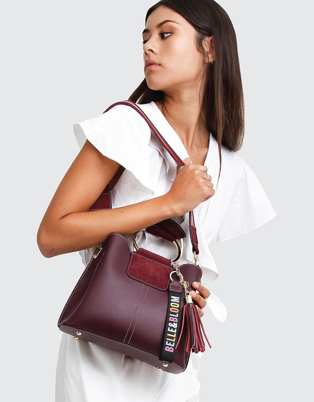 Belle & Bloom - Twilight Leather Cross-Body Bag