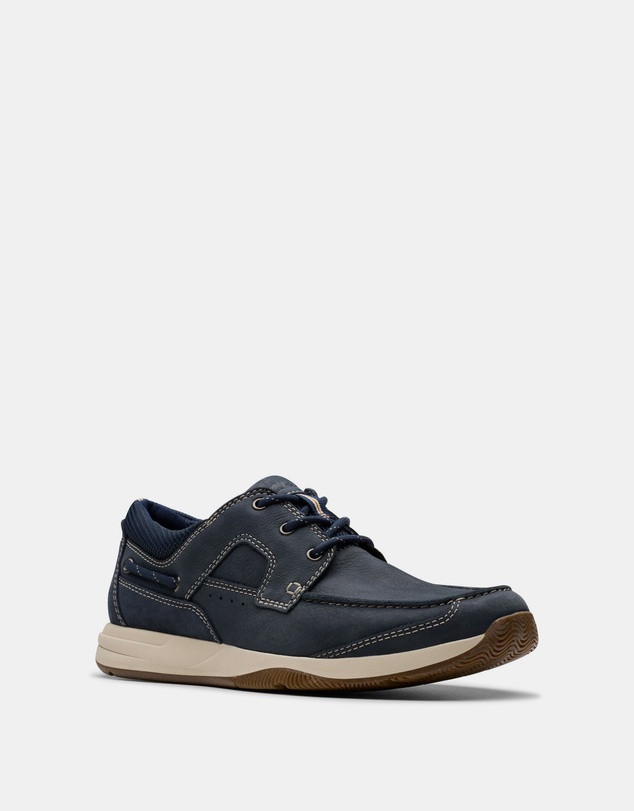 Clarks - Sailview Lace Navy