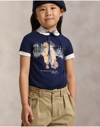 Polo Ralph Lauren - Polo Bear Cotton Jersey Tee - ICONIC EXCLUSIVE - Babies-Kids