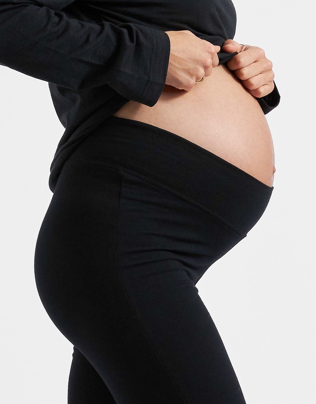 Ripe Maternity - Organic Jersey Flare Pant