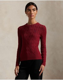 Polo Ralph Lauren - Cable-Knit Cotton Crewneck Sweater