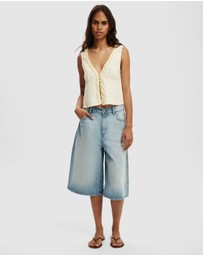 Cotton On - Haven Ruffle Button Through Cami