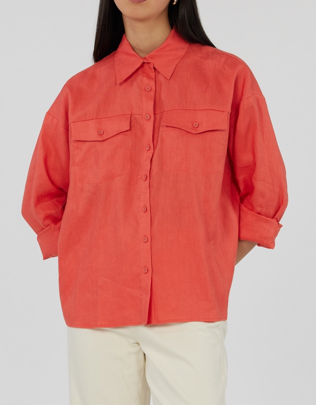 Amelius - Byron Linen Overshirt