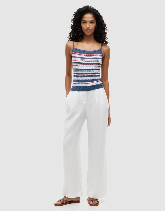 Tommy Hilfiger - Fine Gauge Cable Strap Top