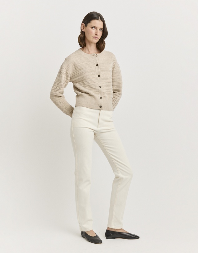 Toorallie - Parallel Knit Cardigan