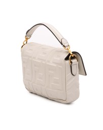 Pre-Loved by Azura Reborn - Pre-Loved Mini Zucca Embossed Leather Baguette Satchel
