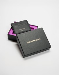 Emporio Armani - Tumbled Leather Card Holder