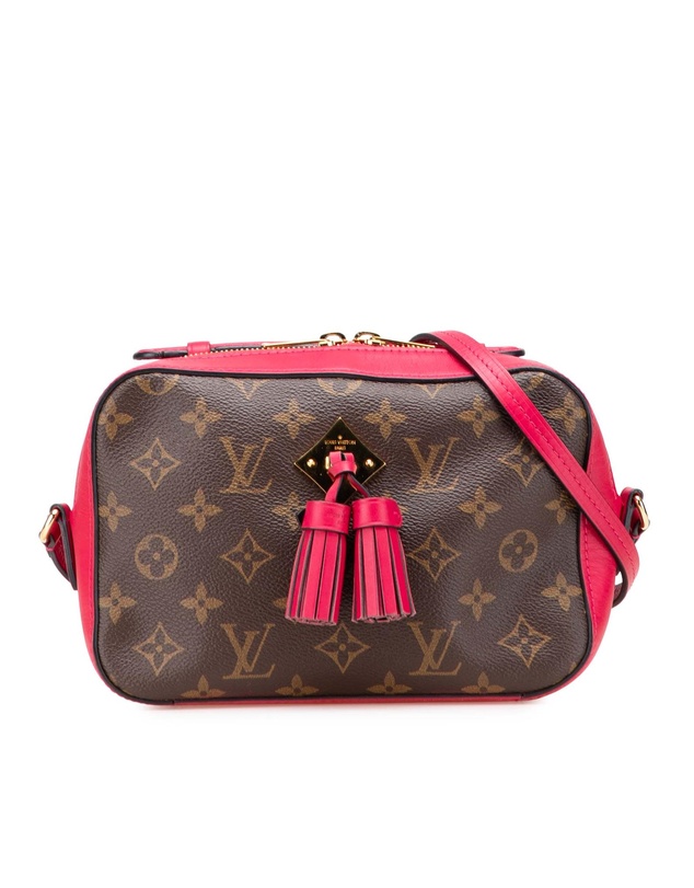 Pre-Loved by Azura Reborn - Pre-Loved louis vuitton Stylish Handbag with Exterior Pocket and Tassels Versatile Crossbody Bag