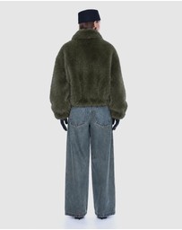 ENA PELLY - Daphne Faux Fur Bomber