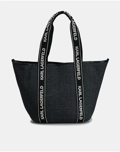 Karl Lagerfeld - K/Essential Raffia Tote Bag