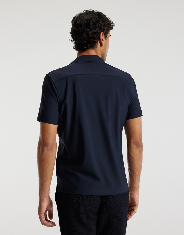 Calibre - Performance Cuban Collar Shirt Navy