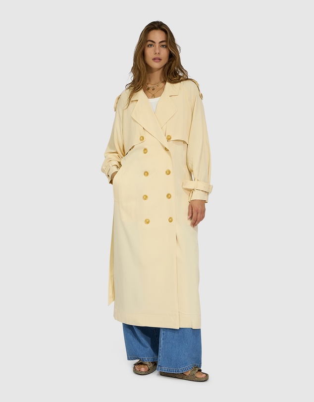 Belle & Bloom - Major Mood Soft Maxi Trench