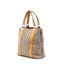 Pre-Loved by Azura Reborn - Pre-Loved Large GG Canvas Bamboo Libeccio Tote