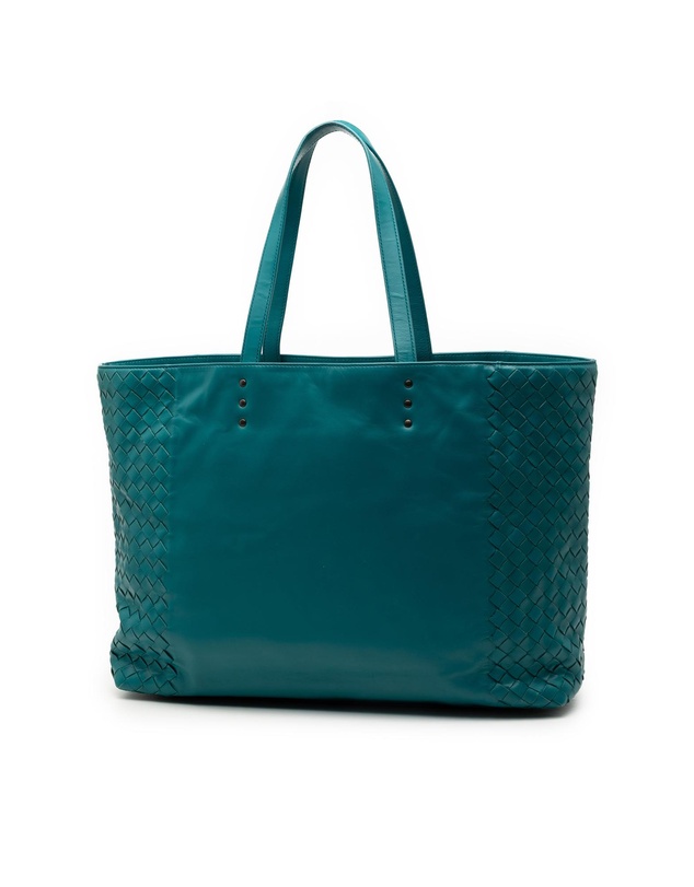 Pre-Loved by Azura Reborn - Pre-Loved Intrecciato Trimmed Nappa Tote
