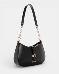 GUESS - Carrie Top Zip Shoulder Bag