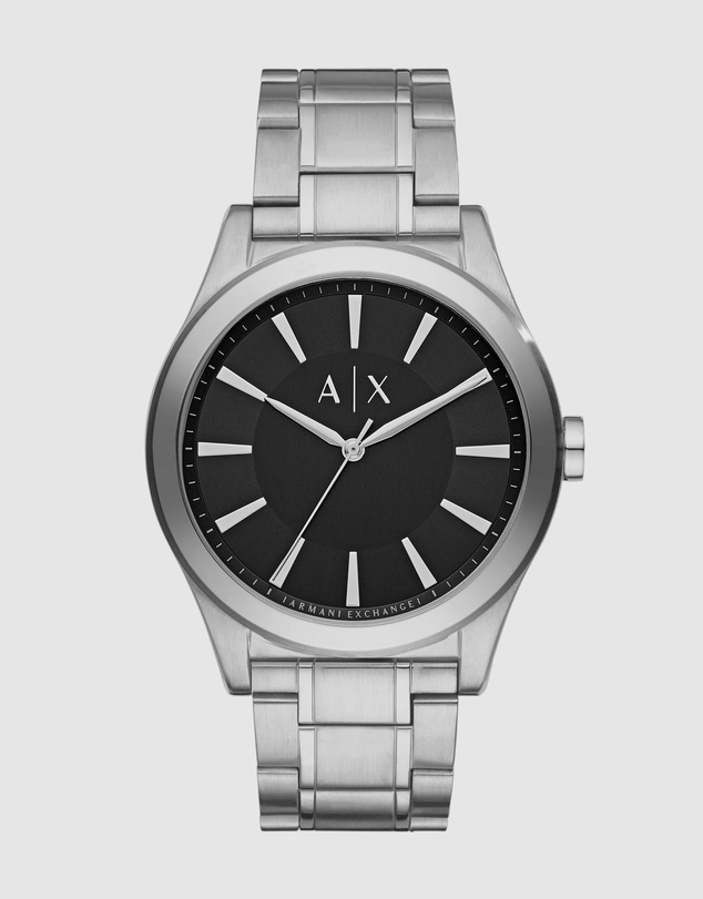 Armani Exchange - Silver Tone Analogue Watch