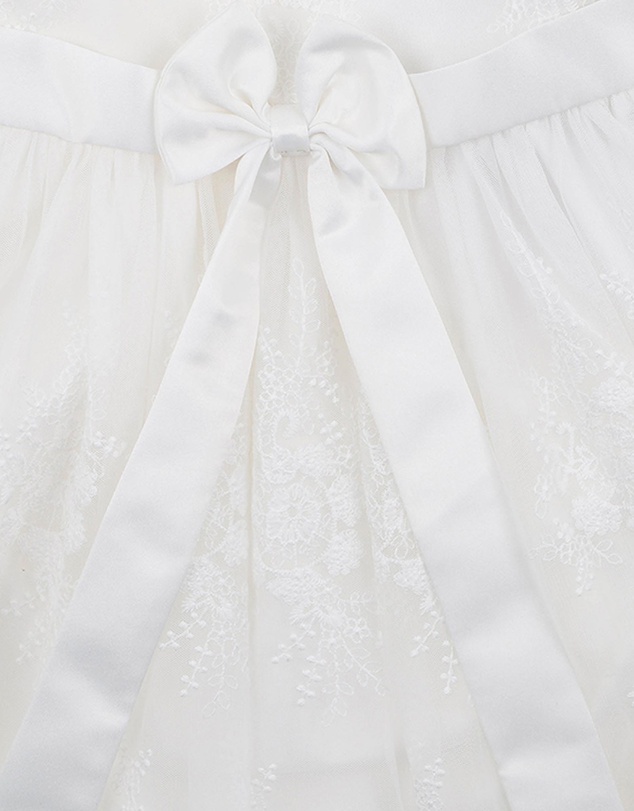 Bebe by Minihaha - Open Back Christening Dress - Babies