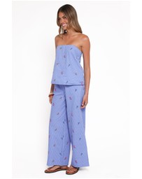 Petal & Pup - Ezra Pant Set - Blue Stipe