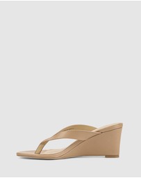 Siren - Charlize Thong Wedges