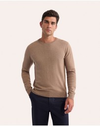 Oxford - Cotton Cashmere Crew Neck Knit