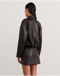 Jag - Leather Bomber
