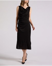 David Lawrence - Sella Mesh Midi Dress