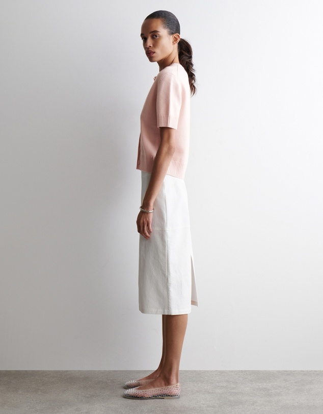 COS - Merino Wool Short-Sleeved Cardigan