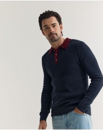 Oxford - Sam Contrast Collar Knit