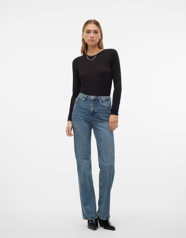 Vero Moda - Tessa High Waisted Straight Jeans