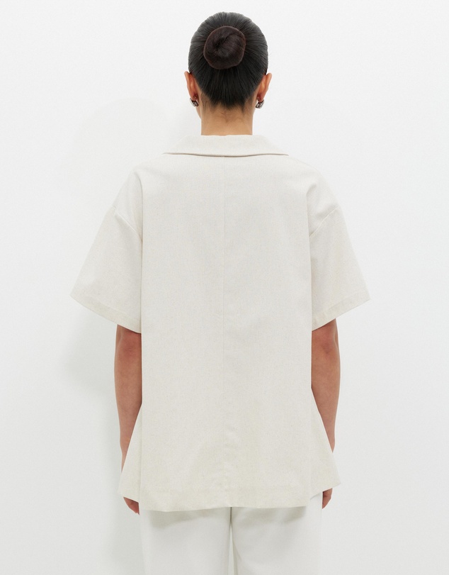 Calli - Karina Oversized Collared Shirt