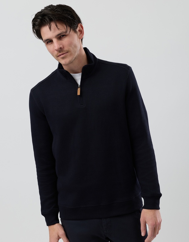 Wayver - French Rib Half Zip
