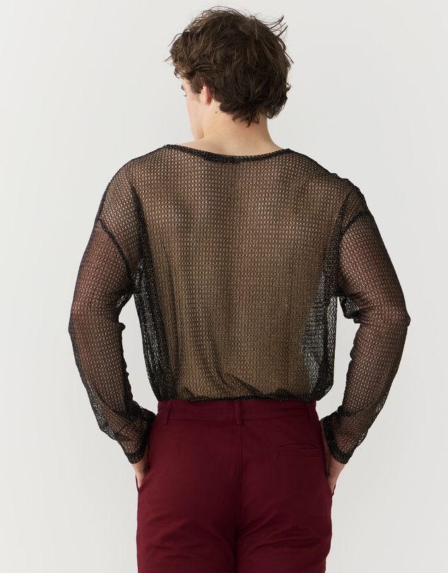Justin Cassin - Troye Mesh Tee Top