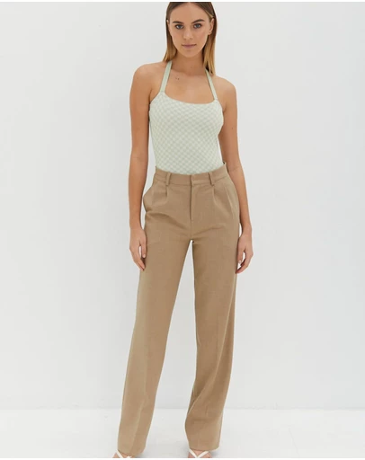 Style Addict - Knit Halter Top