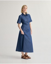 Oxford - Natachia Button Up Dress