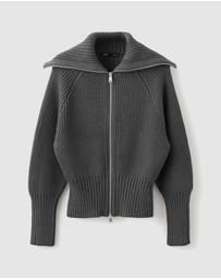 M.N.G - Cardigan With Shawl Collar