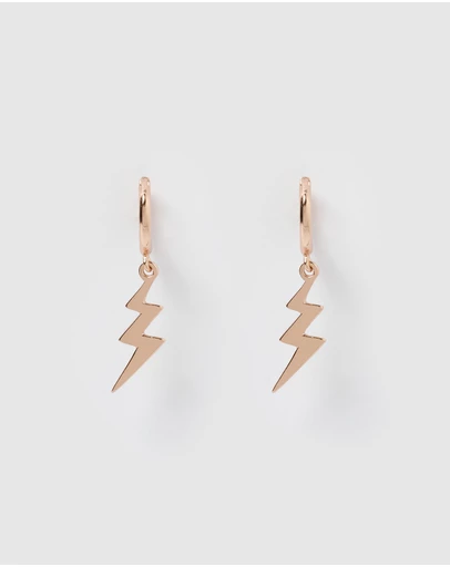 Izoa - Stormi Huggie Earrings