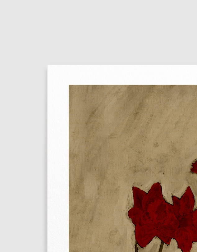 Olive et Oriel - Blossom Blend by Shatha Al Dafai Art Print