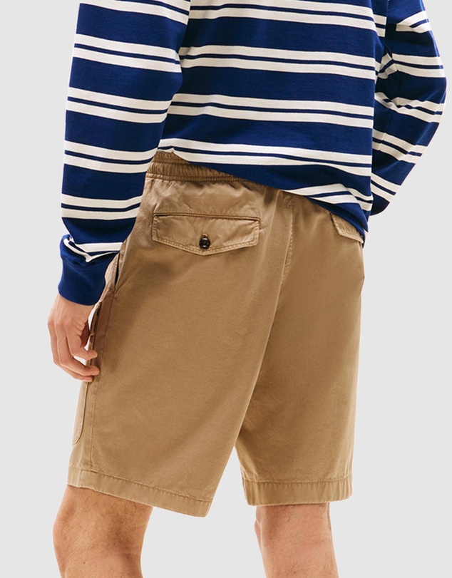 Tommy Hilfiger - Washed Twill Relaxed Cargo Shorts