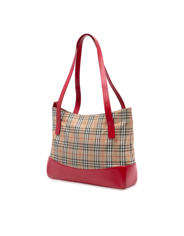 Pre-Loved by Azura Reborn - Pre-Loved Haymarket Check Canvas Tote