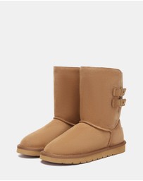 EVERAU - Australian Shepherd Ugg Winza Cow Suede Upper UGG Boots