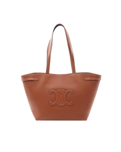 Pre-Loved by Azura Reborn - Pre-Loved Medium Grained Calfskin Cuir Triomphe Cabas Anais Tote