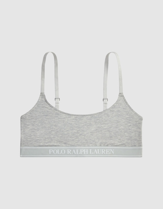 Polo Ralph Lauren - Polo Essentials Organic Cotton Unlined Scoop Bralette