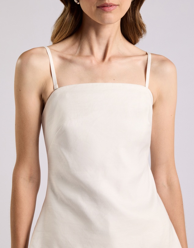 David Lawrence - Alima Stretch Linen Top