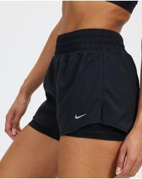Nike - One Dri-FIT Mid-Rise 3in 2-in-1 Shorts