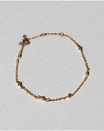 SAINT VALENTINE - Stars & Moons Bracelet - Gold