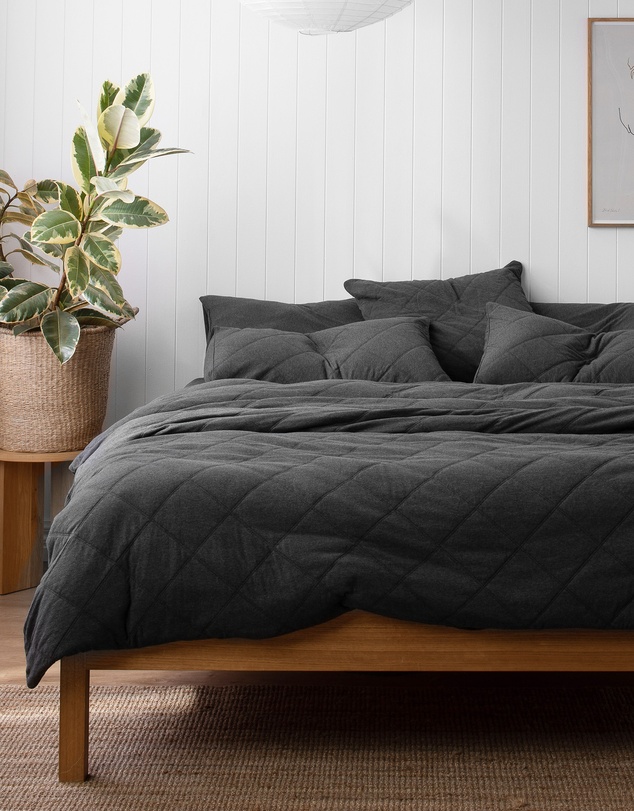 Sheet Society - Miller Jersey Quilted Quilt Cover Set