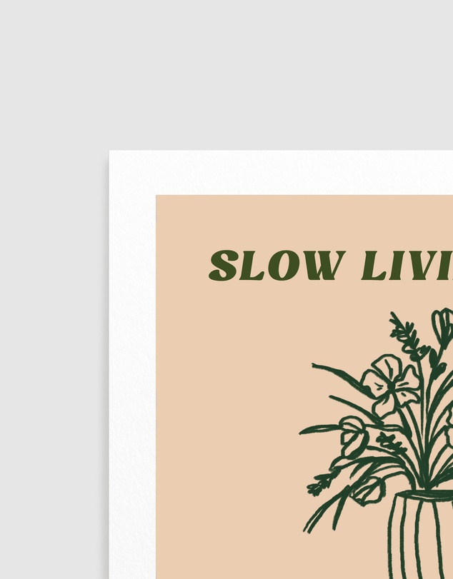 Olive et Oriel - Slow Living Club by Treechild Art Print