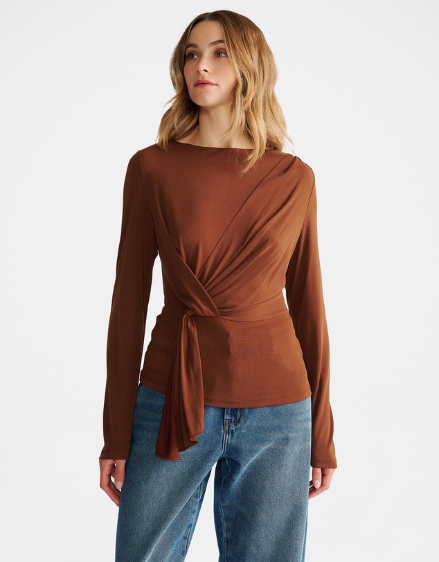 Decjuba - Jasmine Tie Detail Top